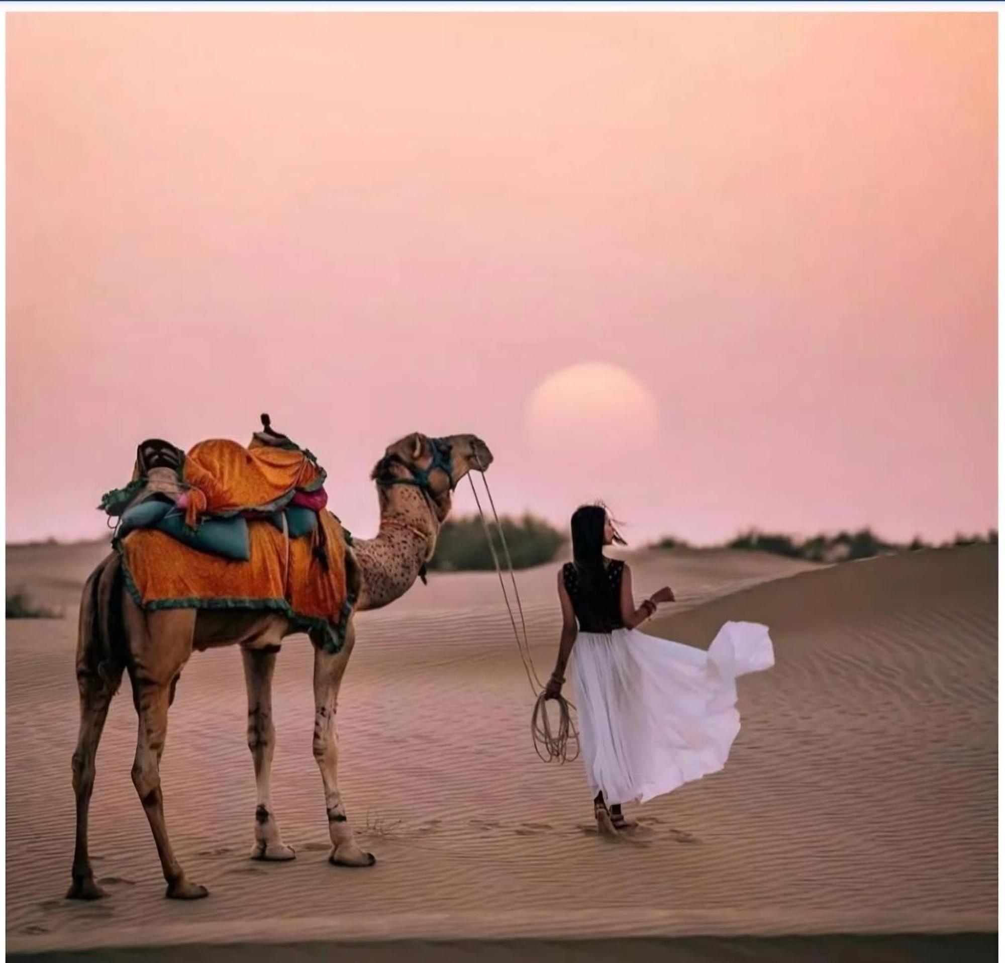Desert Drop Resort Jaisalmer Sām Kültér fotó